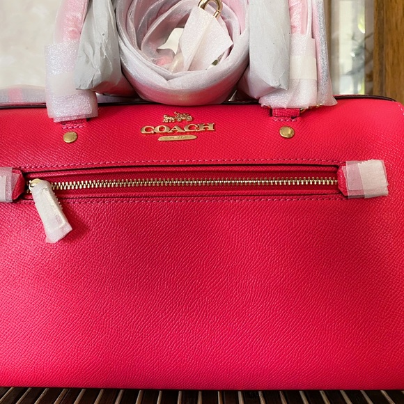 COACH® Outlet | Rowan Satchel & Medium Corner Zip Wallet Coach rowan satchel